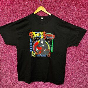 Neil Young Tour Stop Rock Tshirt size 2X